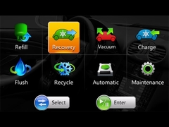 Wonderfu AC Refrigerant Recovery Machine Screen