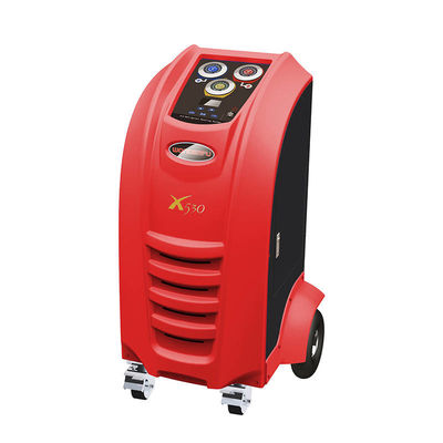 赤い車AC冷却する回復機械ACは貸出記録装置にガスを供給する